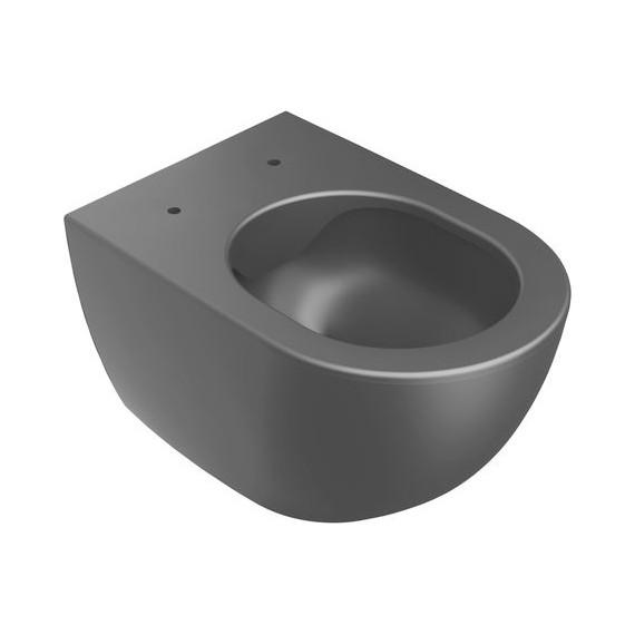 Унитаз подвесной Ravak Uni Chrome RimOff X01794, чёрный матовый, Цвет производителя: чёрный матовый - фото 2