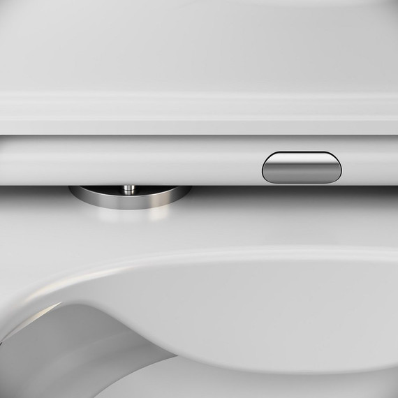 Унитаз подвесной Am.Pm Func FlashClean C8F1700SC с сиденьем микролифт - фото, картинка 10 Унитаз подвесной Am.Pm Func FlashClean C8F1700SC с сиденьем микролифт - фото 10