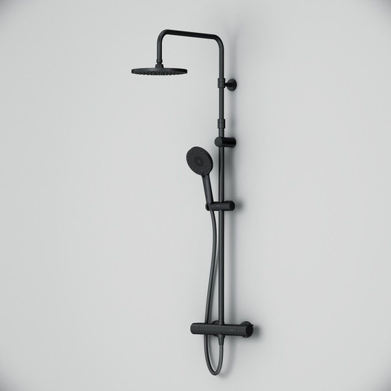 Душевая стойка с термостатом Am.Pm X-Joy F0785A422, черный, Цвет производителя: чёрный - фото, картинка 6 Душевая стойка с термостатом Am.Pm X-Joy F0785A422, черный, Цвет производителя: чёрный - фото 6