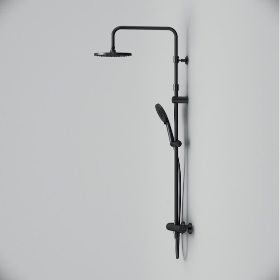 Душевая стойка с термостатом Am.Pm X-Joy F0785A422, черный, Цвет производителя: чёрный - фото, картинка 4 Душевая стойка с термостатом Am.Pm X-Joy F0785A422, черный, Цвет производителя: чёрный - фото 4