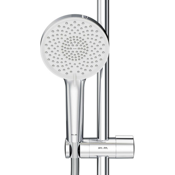 Душевая стойка с термостатом Am.Pm X-Joy F0785A500, Цвет производителя: хром - фото 13