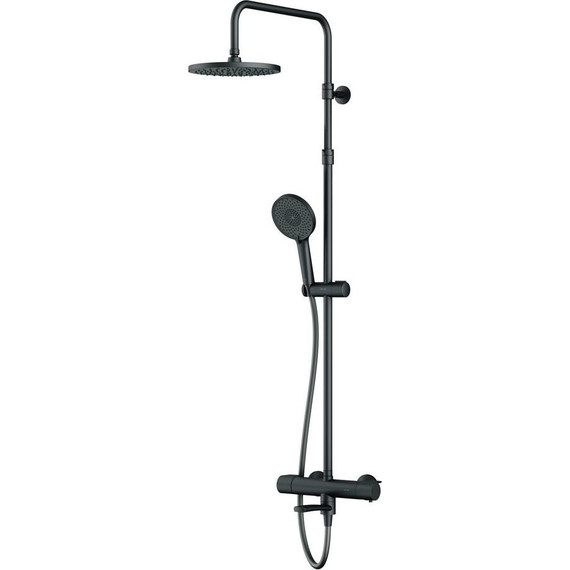 Душевая стойка с термостатом Am.Pm X-Joy F0785A522, черный, Цвет производителя: чёрный - фото 2