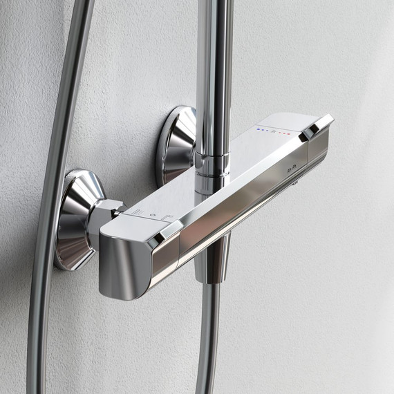Душевая стойка с термостатом Am.Pm Func F078F400 - фото 6