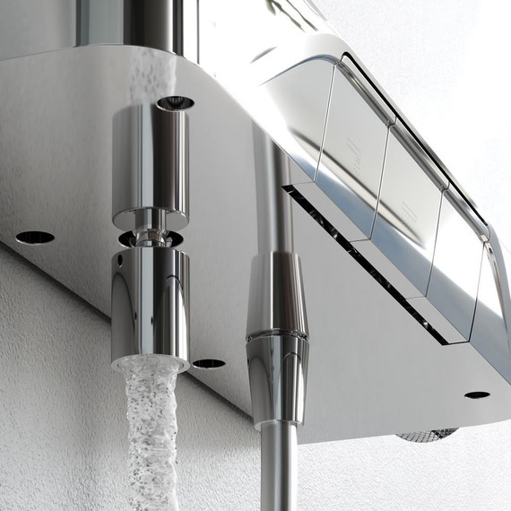 Душевая стойка Am.Pm Func F078F700, Цвет производителя: хром - фото 9