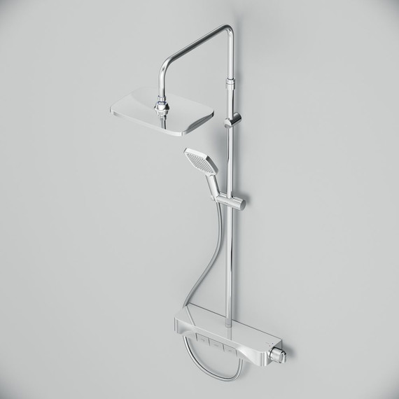 Душевая стойка Am.Pm Func F078F700, Цвет производителя: хром - фото 11