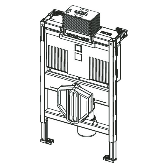 Инсталляция для подвесного унитаза TECEprofil (h = 750 мм) 9300291 - фото, картинка 4 Инсталляция для подвесного унитаза TECEprofil (h = 750 мм) 9300291 - фото 4