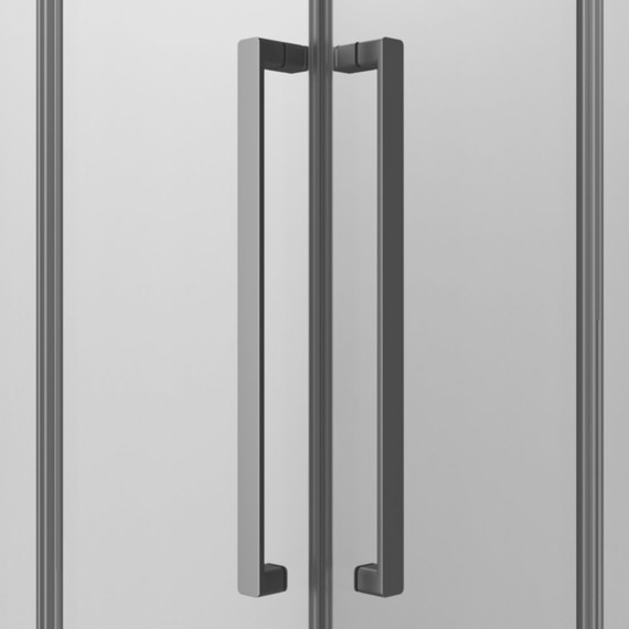 Душевое ограждение Am.Pm Func 120x80 см W84G-403-12080-BТ, черный/прозрачное - фото 9