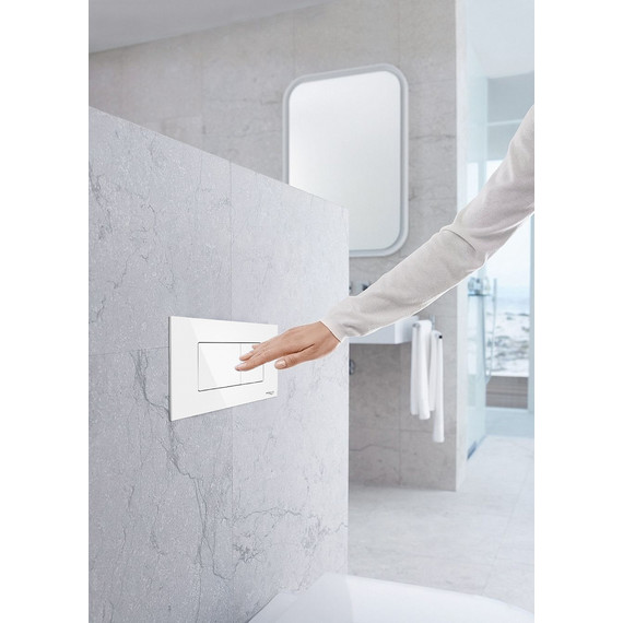 Кнопка смыва Idrospania Noelia 30370, белый глянцевый - фото 2