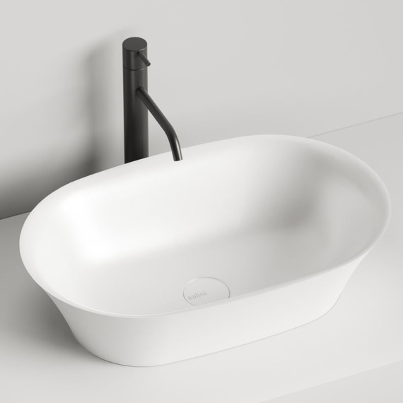 Раковина-чаша Salini Mona 60 см 110811G (S-Sense) белый глянцевый - фото 