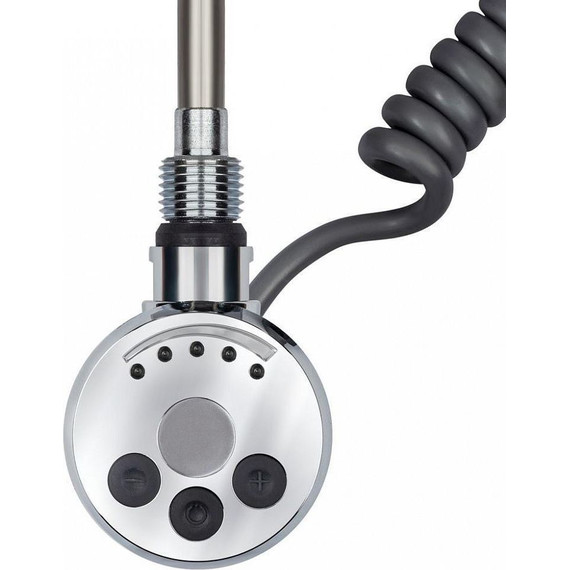 Полотенцесушитель электрический Secado Понтида 1 КСП с полкой П5 400x600 мм (возможность скрытого подключения) - фото 2