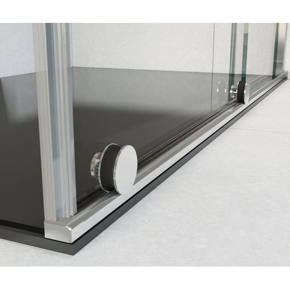 Душевое ограждение Vincea Arno 130x100 см VSR-1A1013CL (стекло 8 мм), хром/прозрачное - фото 2