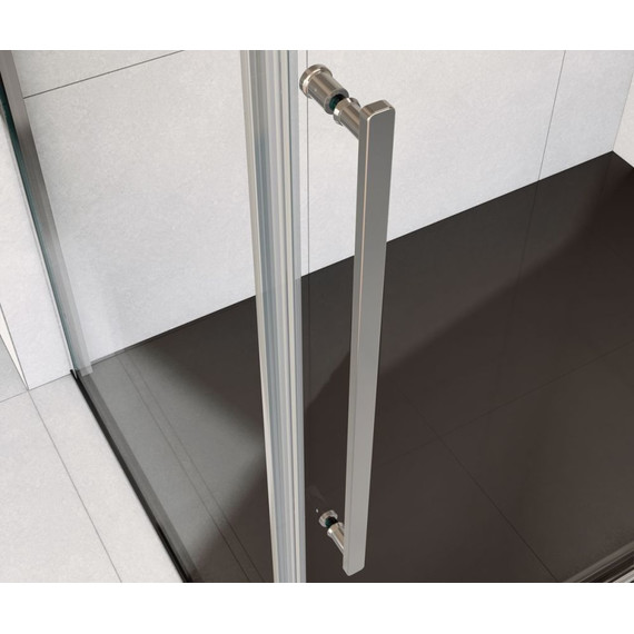 Душевое ограждение Vincea Arno 130x100 см VSR-1A1013CL (стекло 8 мм), хром/прозрачное - фото 4