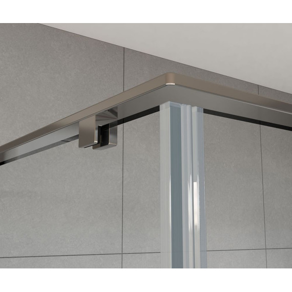 Душевое ограждение Vincea Arno 150x100 см VSR-1A1015CL (стекло 8 мм), хром/прозрачное - фото 2