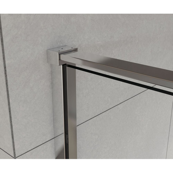 Душевое ограждение Vincea Arno 150x80 см VSR-1A8015CL (стекло 8 мм), хром/прозрачное - фото 5