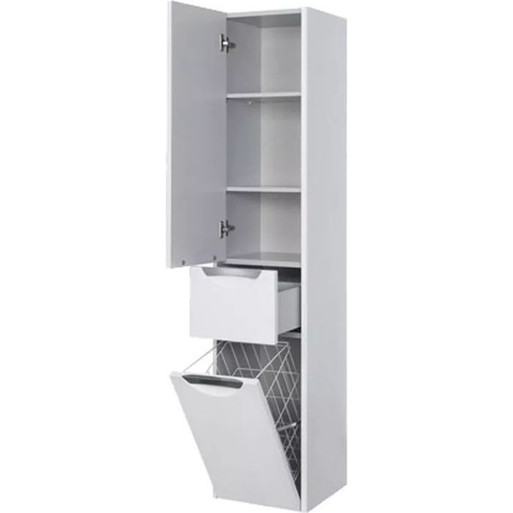 Пенал подвесной Акватон Сильва 32 см L 1A215603SIW7L - фото 2