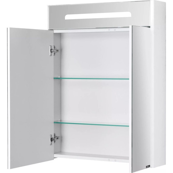 Зеркало шкаф Акватон Сильва 60 см 1A216202SIW70 - фото, картинка 2 Зеркало шкаф Акватон Сильва 60 см 1A216202SIW70 - фото 2