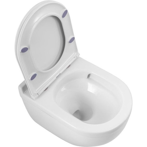 Унитаз подвесной безободковый BelBagno Senso Tor BB017CH-TOR - фото 4