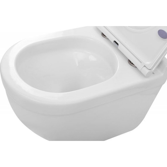 Унитаз подвесной безободковый BelBagno Senso Tor BB017CH-TOR - фото 7
