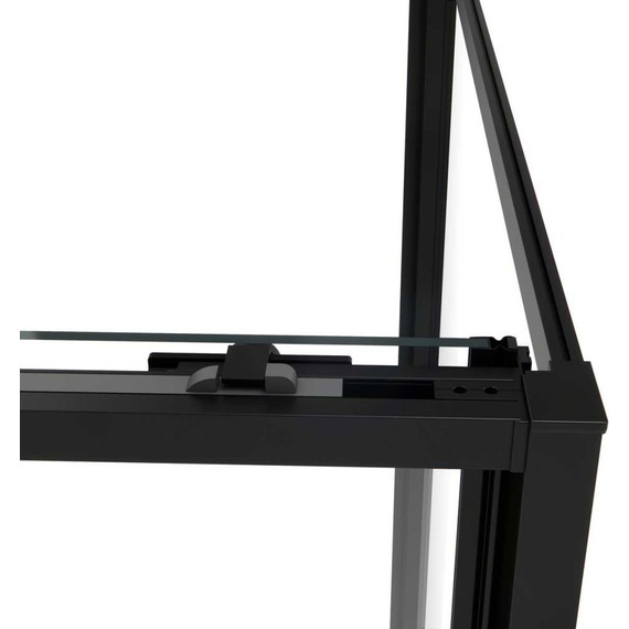 Душевое ограждение Vincea Slim Soft 100х80 см VSR-1SS8010CLB, черный/прозрачное - фото 5