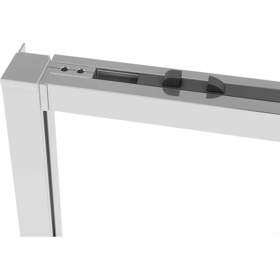 Душевое ограждение Vincea Slim Soft 100х80 см VSR-1SS8010CL, хром/прозрачное - фото 8