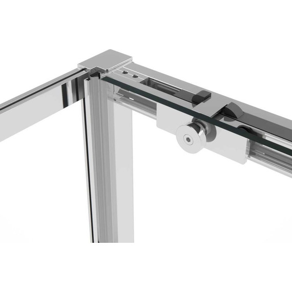 Душевое ограждение Vincea Slim Soft 120х80 см VSR-1SS8012CL, хром/прозрачное - фото 7