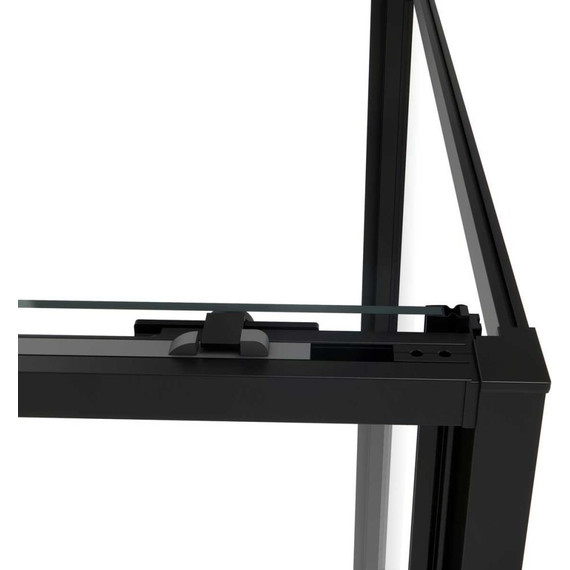 Душевое ограждение Vincea Slim Soft 120х90 см VSR-1SS9012CLB, черный/прозрачное - фото 2