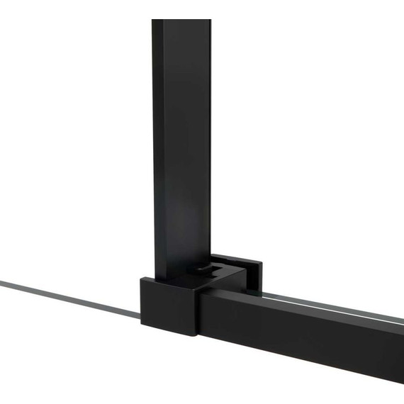 Душевое ограждение Vincea Slim Soft 120х90 см VSR-1SS9012CLB, черный/прозрачное - фото 5