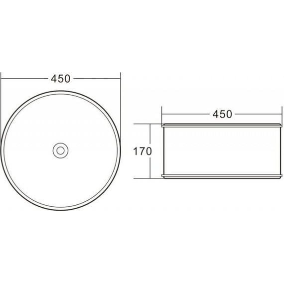 Раковина-чаша BelBagno 45 см BB1383 - фото, картинка 7 Раковина-чаша BelBagno 45 см BB1383 - фото 7
