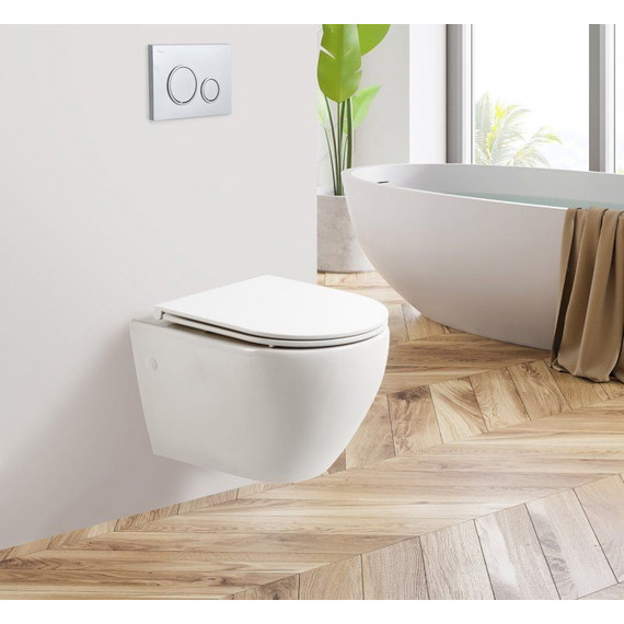 Унитаз подвесной безободковый BelBagno Sfera-Tor BB046CH-TOR (Система смыва торнадо) - фото, картинка 3 Унитаз подвесной безободковый BelBagno Sfera-Tor BB046CH-TOR (Система смыва торнадо) - фото 3