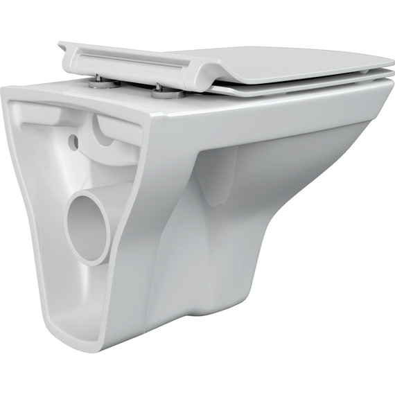 Инсталляция Cersanit Vector с подвесным унитазом Carina Xl Co Dpl Eo Slim A64440 (кнопка Blick хром матовый) - фото 8