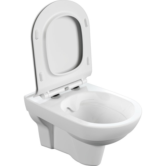 Инсталляция Cersanit Vector с подвесным унитазом City Co Dpl Eo Slim A64439 (кнопка Pilot стекло, белый) - фото 4