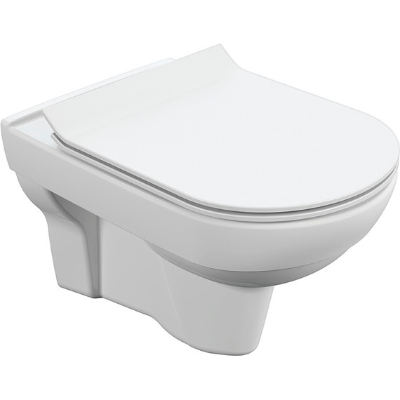 Инсталляция Cersanit Vector с подвесным унитазом City Co Dpl Eo Slim A64439 (кнопка Pilot стекло, белый) - фото 7