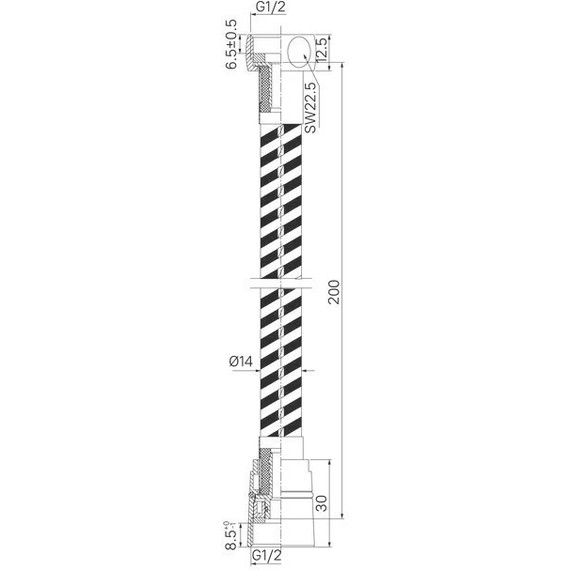Душевой шланг Iddis Optima Home 2000 мм OPH20WLi19, белый матовый - фото 6