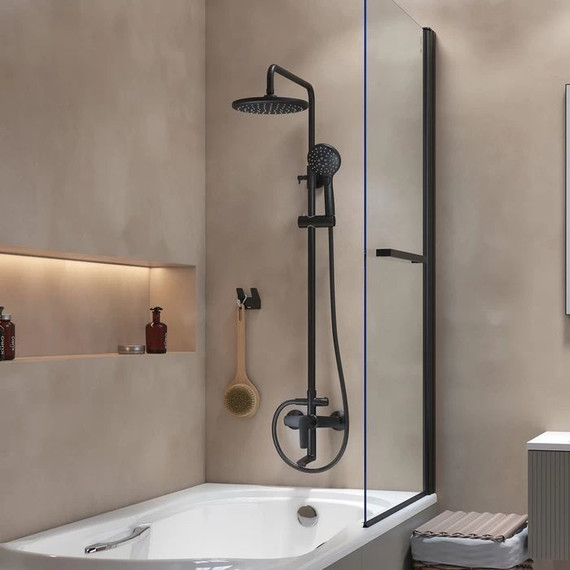 Душевая стойка Iddis Ray RAYBL3Fi06, черный матовый - фото 2