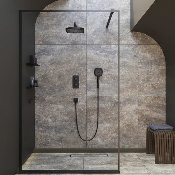 Верхний душ Iddis SpaHome 260x260 мм SPA26BSi64, черный матовый - фото 6