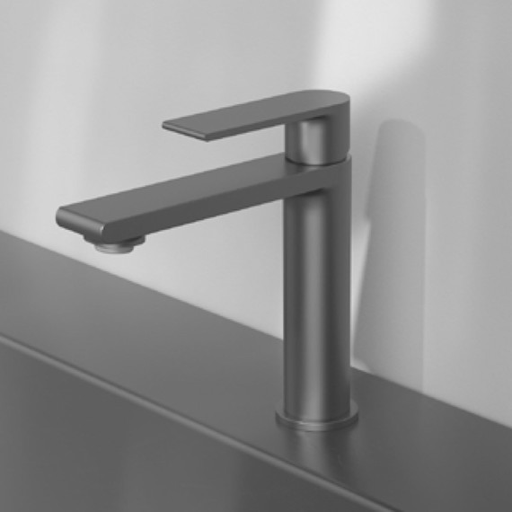 Смеситель для раковины Vincea Vogue VBF-1V1MB, черный - фото 2