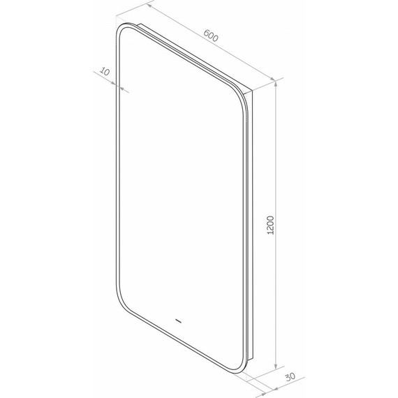 Зеркало Art&Max Siena 60 см AM-Sie-600-1200-DS-F, чёрный - фото, картинка 8 Зеркало Art&Max Siena 60 см AM-Sie-600-1200-DS-F, чёрный - фото 8