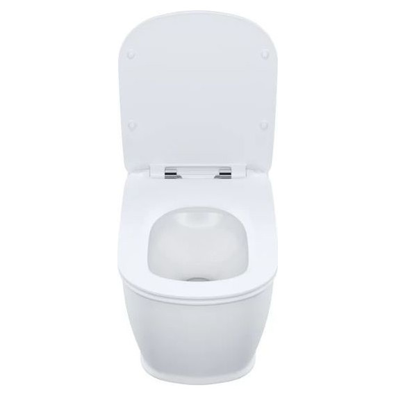 Унитаз подвесной безободковый Iddis Oxford OXFRDSEi25 с крышкой микролифт - фото, картинка 3 Унитаз подвесной безободковый Iddis Oxford OXFRDSEi25 с крышкой микролифт - фото 3