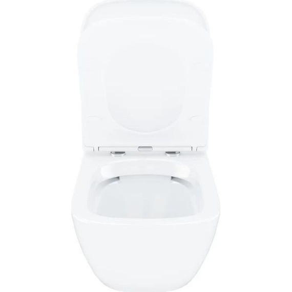 Унитаз подвесной безободковый Iddis Torr TORRDSEi25 с крышкой микролифт - фото 4