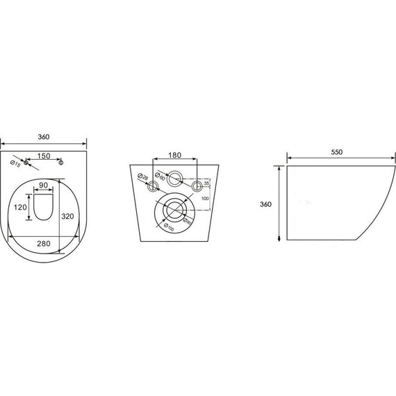 Унитаз подвесной безободковый Abber Bequem AC1103MG с крышкой микролифт, серый матовый, Цвет производителя: серый - фото, картинка 9 Унитаз подвесной безободковый Abber Bequem AC1103MG с крышкой микролифт, серый матовый, Цвет производителя: серый - фото 9