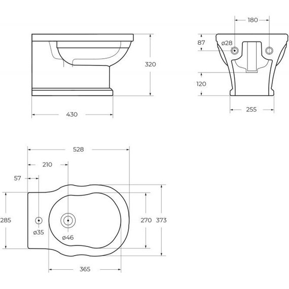 Биде подвесное BelBagno Boheme BB115BH - фото 4