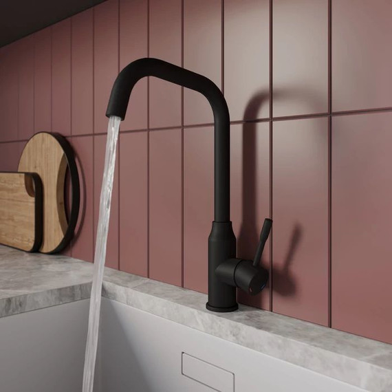 Смеситель для кухни Milardo Meal M01BLL0M05, черный матовый - фото 3