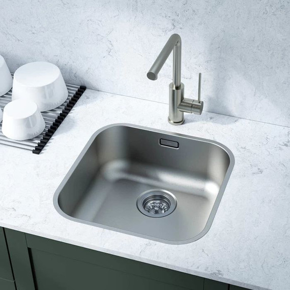 Кухонная мойка Iddis Mate MAT44S0i77, сатин - фото 3