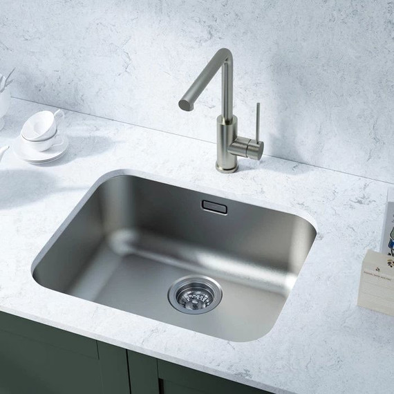 Кухонная мойка Iddis Mate MAT53S0i77, сатин - фото 2