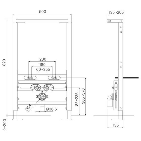 Инсталляция для биде Iddis Profix PROB000i32 - фото 4