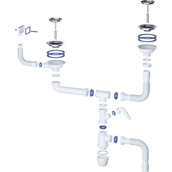 Сифон для мойки Iddis Kitchen Line S21UPS0i84 - фото 10