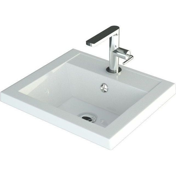 Тумба подвесная с раковиной Art&Max Family-M-400-2C-SO-HG 40 см, Дуб харбор золотой - фото 2