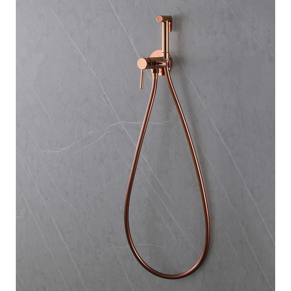 Набор для гигиенического душа Abber Wasser Kreis AF8125RG, розовое золото - фото 2