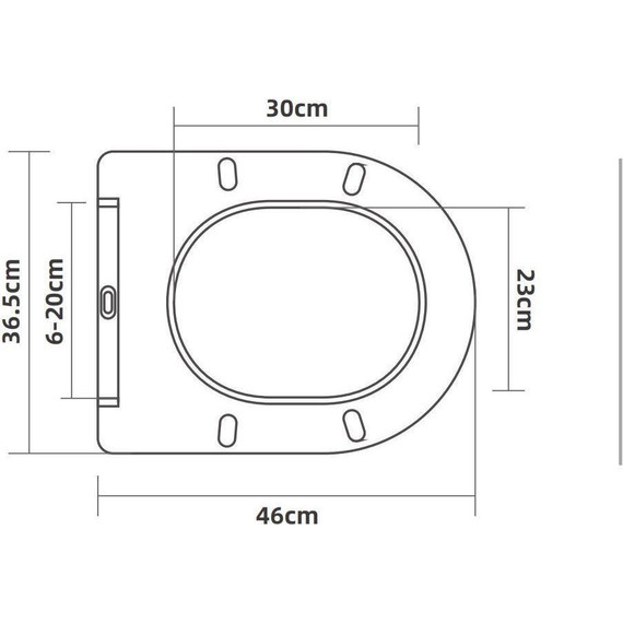 Сиденье с крышкой для унитаза Art&Max Gina микролифт AM218SC - фото 3