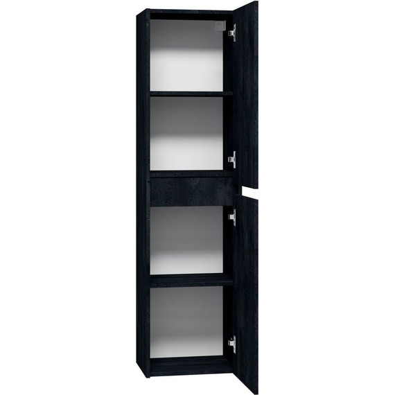 Пенал подвесной Art&Max Family-M-1500-2A-SO-HC 40 см, угольный камень - фото 3